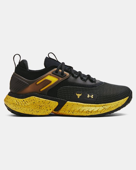 coin Apply Draw Unisex Project Rock 5 Black Adam Training Shoes | Under Armour